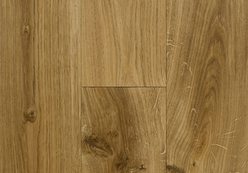 Массивная доска Hajnowka Дуб CLASSIC R 15x140x500-2000мм 